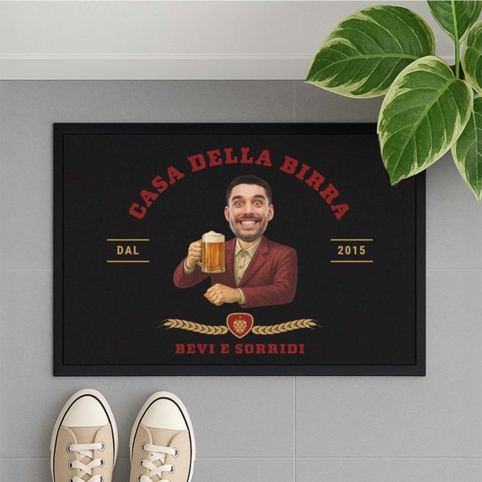 Zerbino Personalizzato con Logo e Volto