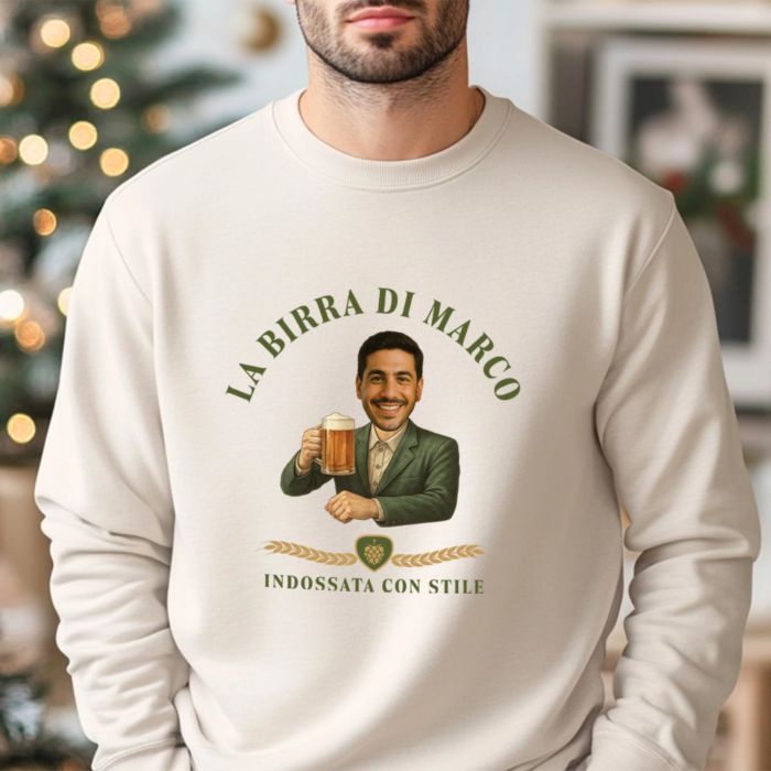 Felpa Personalizzata con Logo e Volto