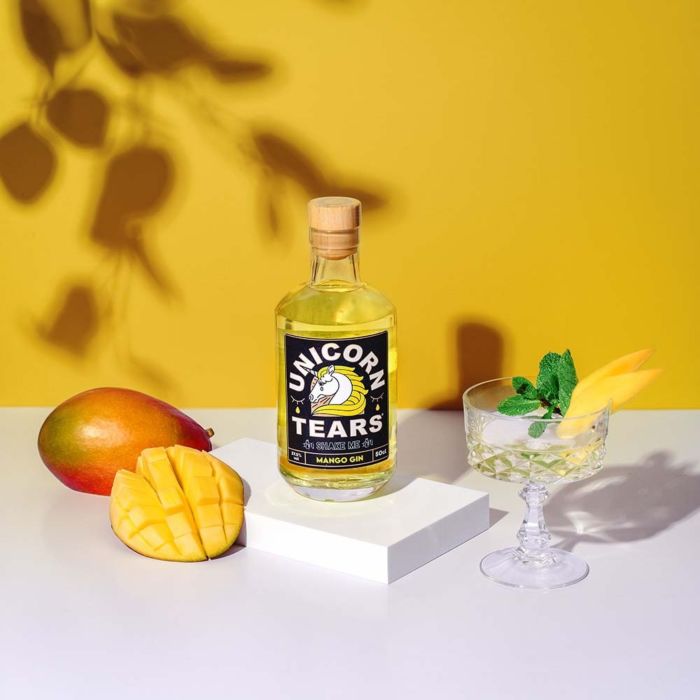 Gin con Lacrime di Unicorno e Mango