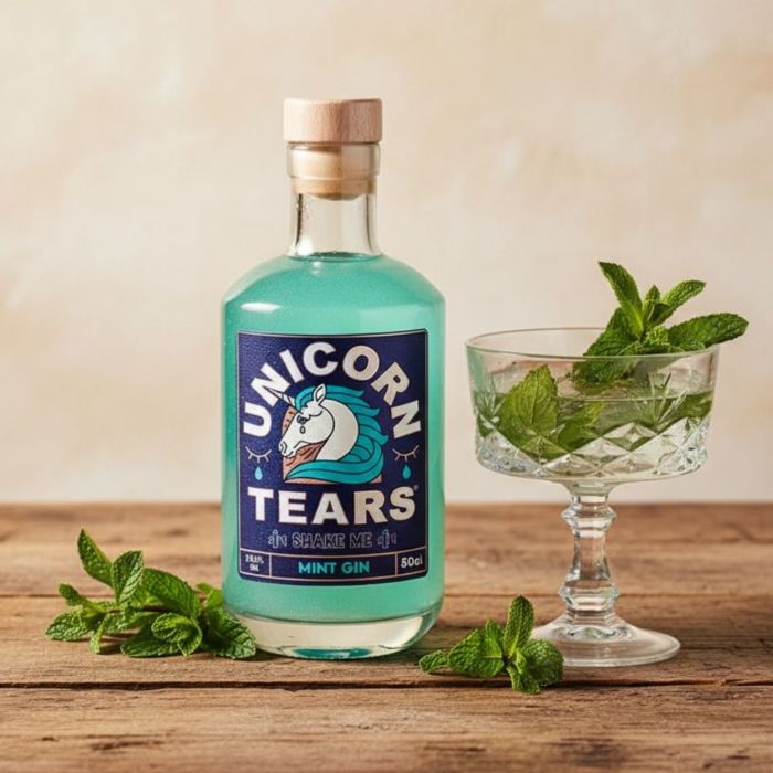 Gin con Lacrime di Unicorno e Menta